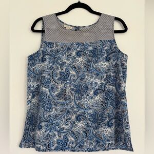 Talbots Petites Sleeveless Blouse